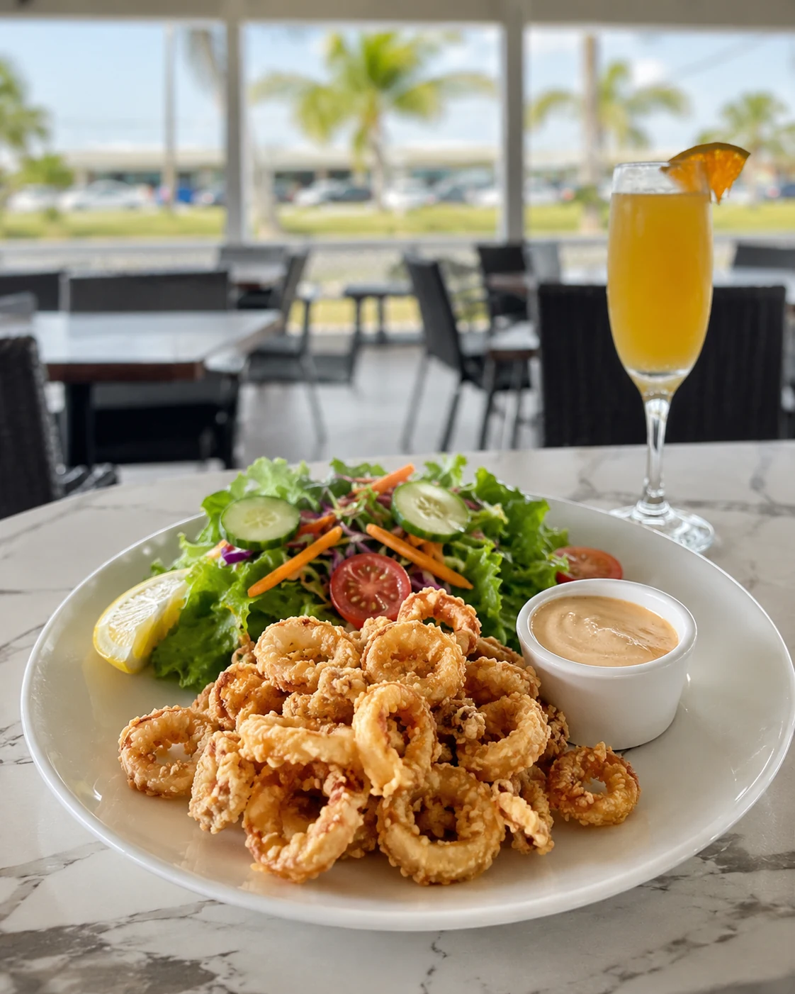 Fried calamari