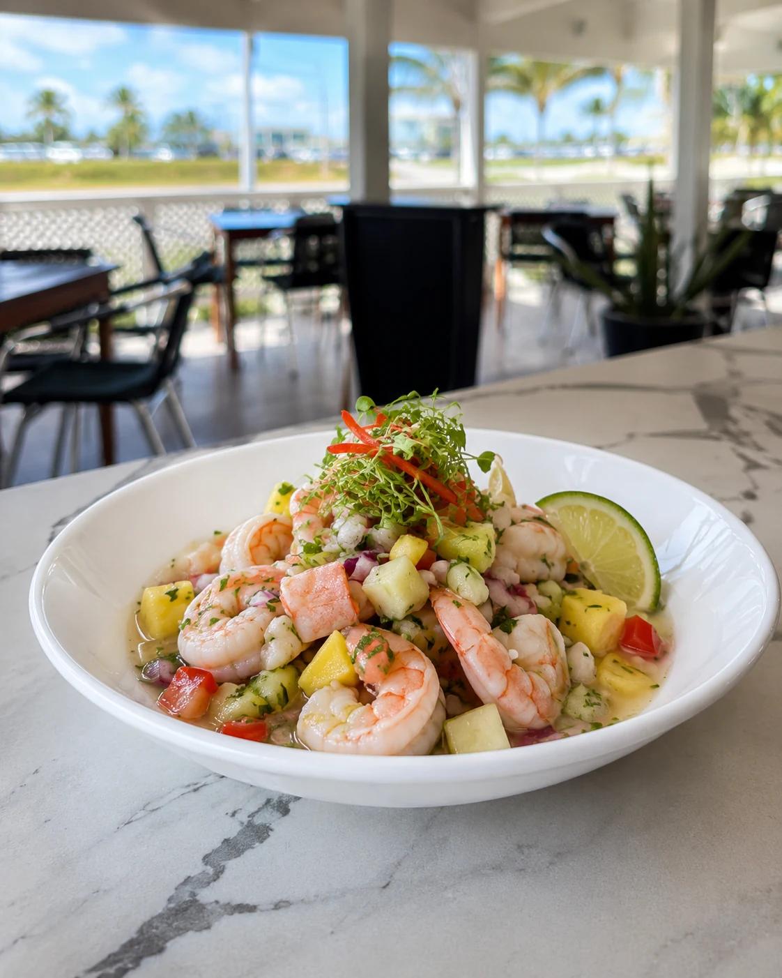 Shrimp ceviche