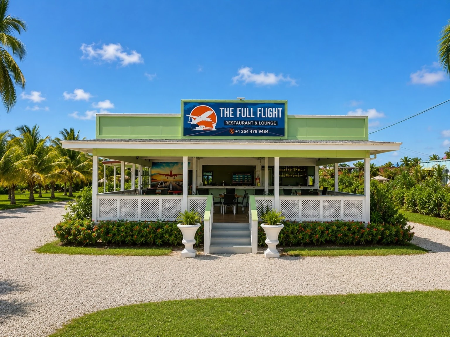 The Full Flight Restaurant & Lounge exterior